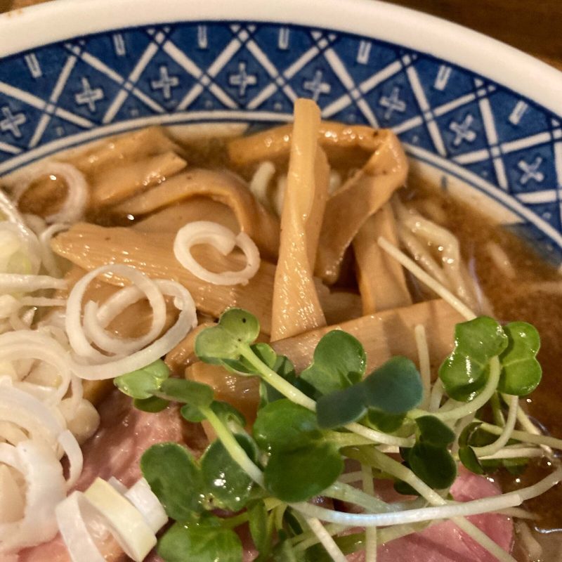 東十条【燦燦斗】のらーめんのメンマ